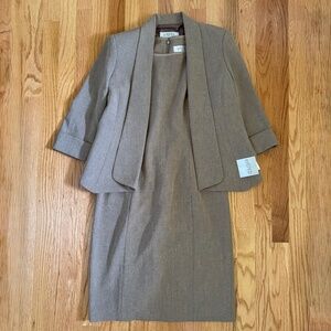 Kasper Women’s Suit Dress & Matching Suit Jacket